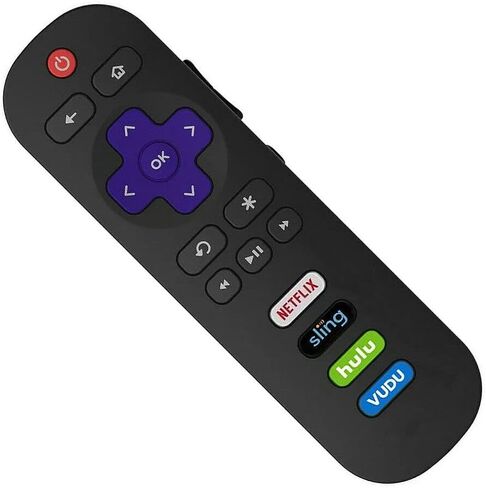 جهاز التحكم عن بعد لتلفزيون TCL Roku - جهاز تحكم RC280 لا يتطلب برمجة - استبدال جهاز التحكم عن بعد لتلفزيون Roku لـ 40S325 55S405 40S305 65S535 49S515 Control TCL Roku TV in Kuwait