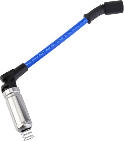 كابل ماستر 10.2 مم أسلاك توصيل الإشعال للسباق لرينيه إكسبريس سافانا 1500 2500 3500 تاهو SSR إنفوي أسندر تريل بليزر EXT 4.8L 5.3L 6.0L V8 LS المحرك 2003-2008 أزرق in Kuwait