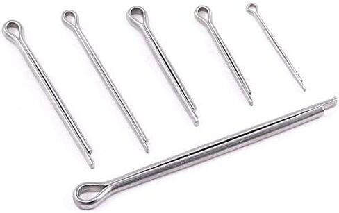 180 قطعة 304 الفولاذ المقاوم للصدأ كوتر دبوس كليب مفتاح السحابة المناسب مجموعة متنوعة ، لميكانيكا السيارات إصلاح المحرك الصغير in Kuwait