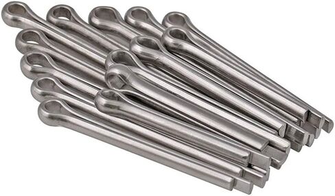 180 قطعة 304 الفولاذ المقاوم للصدأ كوتر دبوس كليب مفتاح السحابة المناسب مجموعة متنوعة ، لميكانيكا السيارات إصلاح المحرك الصغير in Kuwait