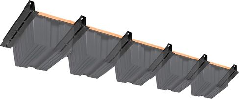 نظام سكة تخزين علوية للحمل، نظام تخزين جراج منزلق قابل للتعديل، رف تخزين علوي، رف تخزين صندوق السقف بمسامير المرآب، رفوف تخزين الصناديق العلوية (الصناديق غير متضمنة) in Kuwait