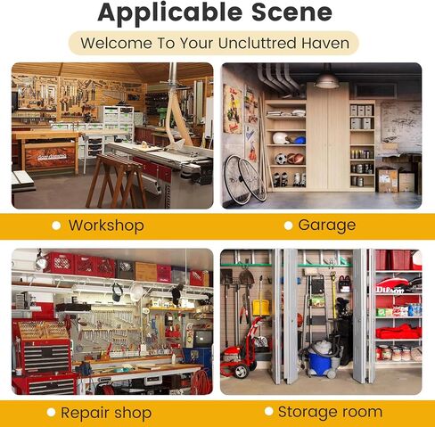 نظام سكة تخزين علوية للحمل، نظام تخزين جراج منزلق قابل للتعديل، رف تخزين علوي، رف تخزين صندوق السقف بمسامير المرآب، رفوف تخزين الصناديق العلوية (الصناديق غير متضمنة) in Kuwait