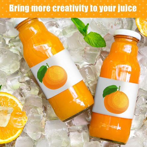 Zonon Printable Water Bottle Labels for Laser, Blank Bottle Stickers Adhesive Personalized Bottle Label Wraparound Rectangle Bottle Label Sticker(240 Pieces) in Saudi Arabia