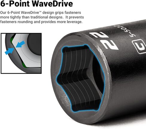 Capri Tools Deep Impact Socket, 1/2-Inch Drive, 6-Point, Metric (10 mm) in Saudi Arabia