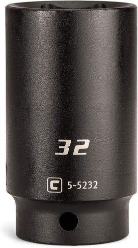 Capri Tools Deep Impact Socket, 1/2-Inch Drive, 6-Point, Metric (10 mm) in Saudi Arabia