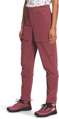 THE NORTH FACE Women's Bridgeway Zip-Off Pant, Wild Ginger, 10 Regular in Saudi Arabia