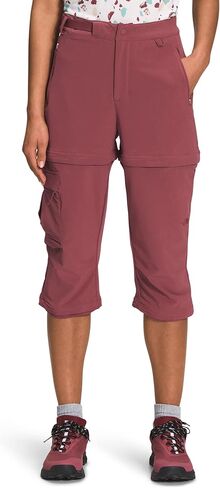 THE NORTH FACE Women's Bridgeway Zip-Off Pant, Wild Ginger, 10 Regular in Saudi Arabia