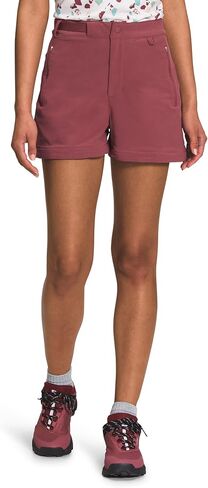 THE NORTH FACE Women's Bridgeway Zip-Off Pant, Wild Ginger, 10 Regular in Saudi Arabia