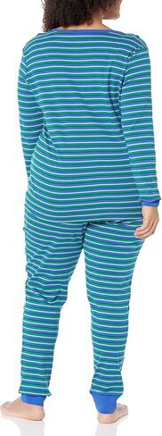 Amazon Essentials Women's Snug-Fit Cotton Pajama Set-Discontinued Colors in Saudi Arabia