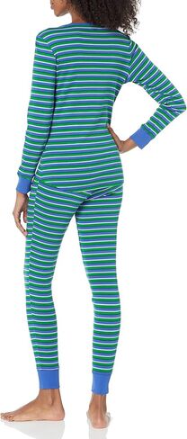 Amazon Essentials Women's Snug-Fit Cotton Pajama Set-Discontinued Colors in Saudi Arabia