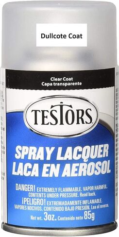اجعل يومك اختبارًا TES1260 Dullcote Spray Enamel 3oz، طبقة شفافة (عبوة من 4) مجموعة فرش طلاء in Kuwait