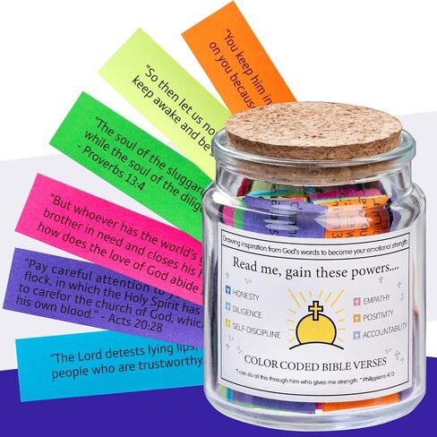 Bible Verses in a Jar, Bible Gifts for Women, Bible Verse Jar, Christian Gifts for Women, Hope Jar, Read Me When Bible Verses Jar, Bible Stuff, Bible Jar, Prayer Jar, Scripture Jar in Saudi Arabia