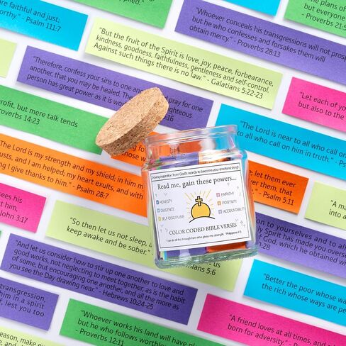 Bible Verses in a Jar, Bible Gifts for Women, Bible Verse Jar, Christian Gifts for Women, Hope Jar, Read Me When Bible Verses Jar, Bible Stuff, Bible Jar, Prayer Jar, Scripture Jar in Saudi Arabia