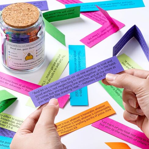 Bible Verses in a Jar, Bible Gifts for Women, Bible Verse Jar, Christian Gifts for Women, Hope Jar, Read Me When Bible Verses Jar, Bible Stuff, Bible Jar, Prayer Jar, Scripture Jar in Saudi Arabia
