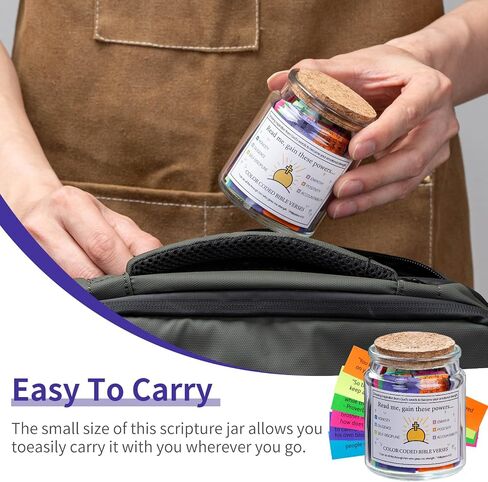 Bible Verses in a Jar, Bible Gifts for Women, Bible Verse Jar, Christian Gifts for Women, Hope Jar, Read Me When Bible Verses Jar, Bible Stuff, Bible Jar, Prayer Jar, Scripture Jar in Saudi Arabia