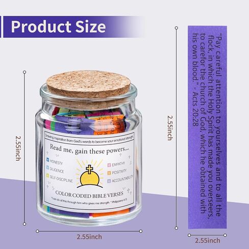Bible Verses in a Jar, Bible Gifts for Women, Bible Verse Jar, Christian Gifts for Women, Hope Jar, Read Me When Bible Verses Jar, Bible Stuff, Bible Jar, Prayer Jar, Scripture Jar in Saudi Arabia