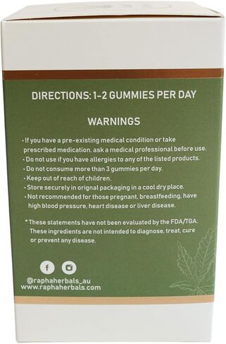 Gummies - Trial tin | 15 pcs | Restorative Rest | Calming | THC Free | Vegan | Gluten Free | Organic | Ultra high Potency in Saudi Arabia