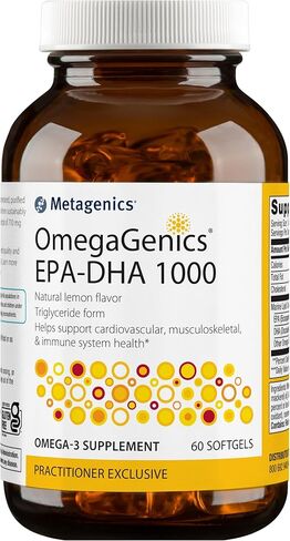 مكمل غذائي Metagenics OmegaGenics EPA-DHA 1000، 60 قطعة in Kuwait