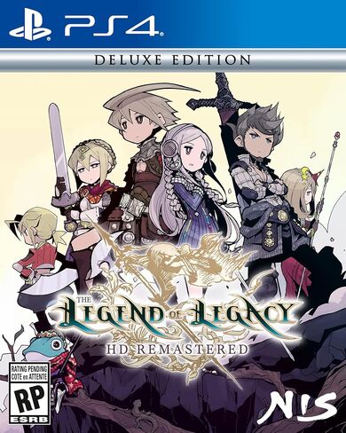 لعبة The Legend of Legacy HD Remastered: Deluxe Edition - بلاي ستيشن 4 in Saudi Arabia