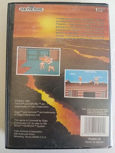 Growl - Sega Genesis (متجدد) in Saudi Arabia