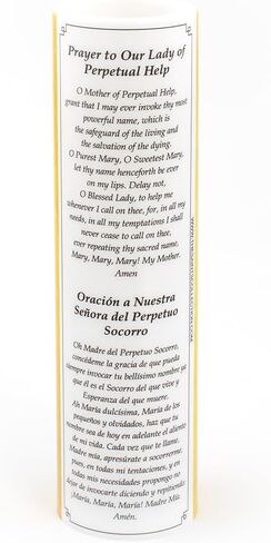 Our Lady of Perpetual Help LED Candle in Saudi Arabia