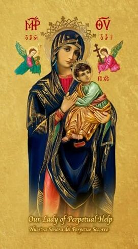 Our Lady of Perpetual Help LED Candle in Saudi Arabia