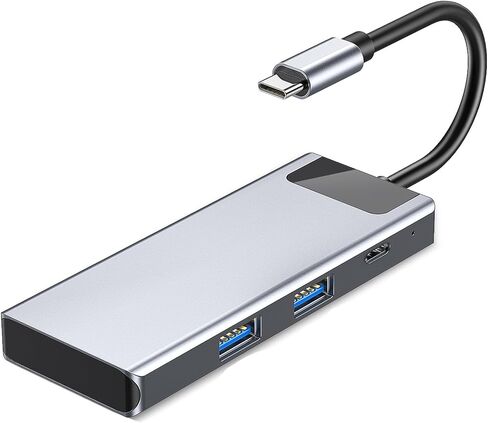 USB C to HDMI Adapter, USB_C Hub to 4K HDMI with 100W PD & USB 3.0 Port Multiport Digital AV Converter for MacBook, iPhone 15, Tablets, iPad Pro/air, Switch and More USB-C Devices (USB_C + HDMI 3IN1) in Kuwait