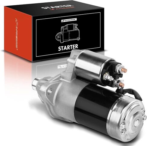 محرك A-Premium Starter متوافق مع Jeep Grand Cherokee 1993-1998 5.2L 5.9L، Grand Wagoneer 1993 5.2L، 12V 1.7KW 10 أسنان في اتجاه عقارب الساعة، استبدال # 56004934 in Saudi Arabia