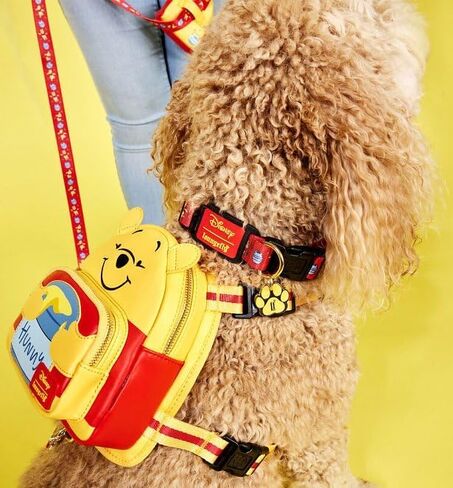 سرج للكلاب من Loungefly Disney Winnie The Pooh Cosplay، صغير، أصفر in Saudi Arabia