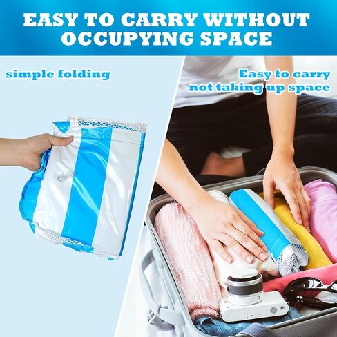 2 Pack Inflatable Pool Floats Adult, 4-in-1 Multi-Purpose Water Hammock Pool Float, Pool Floaties for Adults Fun Swimming Pool, Beach, Outdoor Pool Chair in Kuwait