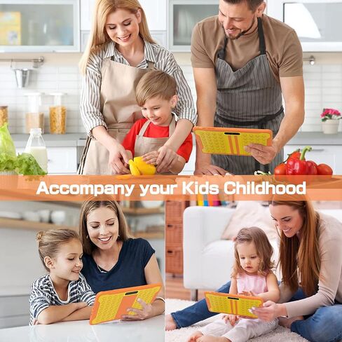 10 inch Tablet for Kids,Android Tablet 32GB ROM 512GB Expand, Parental Control, Kids Software Pre-Installed, WiFi, Dual Camera,6000MAH,Shockproof Case,Toddler Tablet for Kids Age 3+ in Saudi Arabia