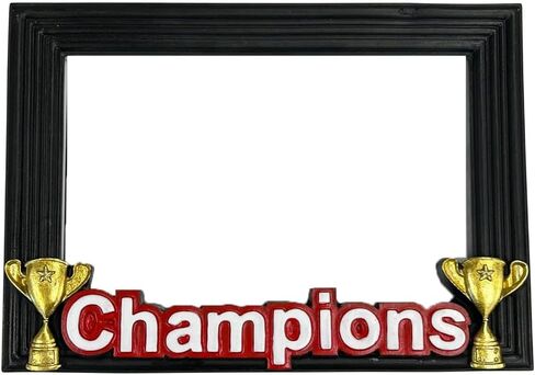 حامل صور من الراتنج مقاس 5 × 7 من Express Medals Champions، جائزة جائزة لوحة هدية معلقة أو حامل ذاتي مع جوائز صور بطل أمامية زجاجية in Saudi Arabia