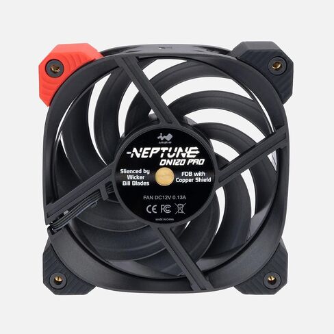 InWin DN120PRO PWM، مروحة هادئة ممتازة 120 مم، مروحة ضغط ثابتة بدرجة احترافية، محرك ثلاثي الطور، خيط لولبي معدني، PWM، FDB مع درع محمل نحاسي، 4 دبابيس (120 مم، أسود)، حتى 2200 دورة في الدقيقة in Kuwait