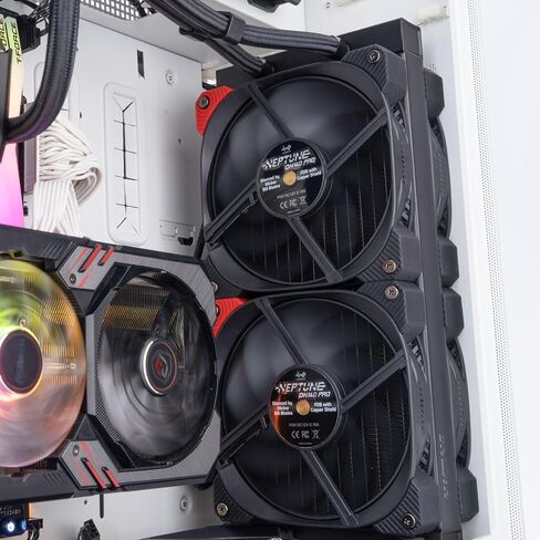 InWin DN120PRO PWM، مروحة هادئة ممتازة 120 مم، مروحة ضغط ثابتة بدرجة احترافية، محرك ثلاثي الطور، خيط لولبي معدني، PWM، FDB مع درع محمل نحاسي، 4 دبابيس (120 مم، أسود)، حتى 2200 دورة في الدقيقة in Kuwait