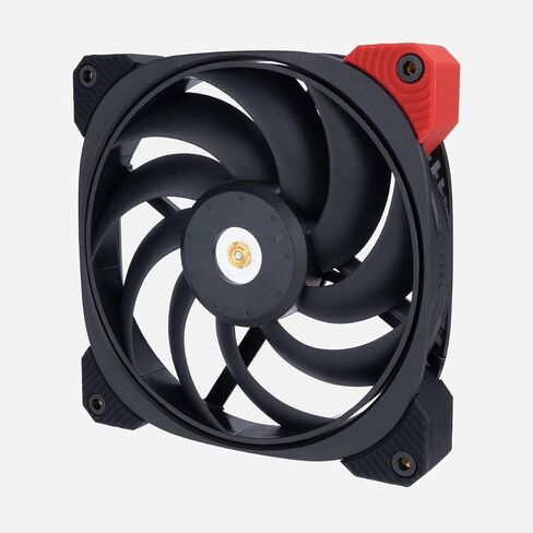 InWin DN120PRO PWM، مروحة هادئة ممتازة 120 مم، مروحة ضغط ثابتة بدرجة احترافية، محرك ثلاثي الطور، خيط لولبي معدني، PWM، FDB مع درع محمل نحاسي، 4 دبابيس (120 مم، أسود)، حتى 2200 دورة في الدقيقة in Kuwait