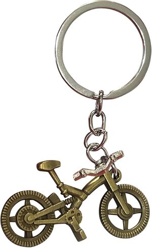 دراجة دراجة المفاتيح سبيكة دراجة برونزية صغيرة دراجة المفاتيح الملحقات في الهواء الطلق للرجل والمرأة in Kuwait