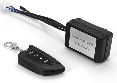 مفتاح التحكم عن بعد لتسخير أسلاك الضوء LED، وحدة تحكم في الإضاءة اللاسلكية تشغيل/إيقاف فلاش ستروب متوافق مع 2 من الخيوط المساعدة لقيادة الضباب الخفيف طقم تسخير الأسلاك in Kuwait