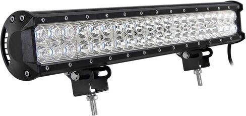 Willpower 12 inch 72W Spot Flood Combo LED Work Light Bar for Truck Car ATV SUV 4X4 Jeep Truck Driving Lamp (72W,Combo) in Saudi Arabia