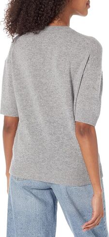 Theory Women's Cashmere Short Sleeve Easy Pull Over in Saudi Arabia