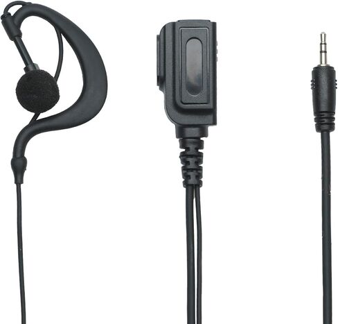 سماعة أذن لاسلكية على شكل حرف G مع ميكروفون PTT متوافقة مع Cbora Microtalk Cxt195 PX655 Cx112 PX650 ACXT1035r ACXT145 ACXT545 RX385 RX685 جهاز اتصال لاسلكي ثنائي الاتجاه 2 حزمة in Saudi Arabia