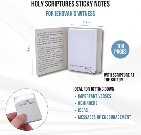 JW Ministry Essentials Gift Pack: JW Tract Holder Organizer, JW Notepad, JW Pin Badge, JW Keyring, Sticky Notes, JW Stickers & More! in Saudi Arabia