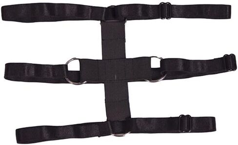 Adjustable Cross Thigh Belt, Leg Harness Garter Belt Rave Thigh Band Cosplay Costume Accessory Strap for Women in Saudi Arabia