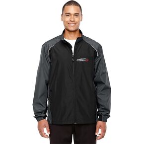 JH DESIGN GROUP Men's Dodge Charger Lightweight Nylon Windbreaker Jacket