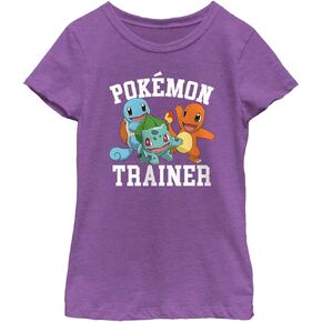 Pokemon Trainer 1 Girls Short Sleeve Tee Shirt