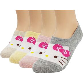 JJMax Women's Hello Kitty Cute Cotton Blend Ankle Socks Set…