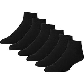 American Made Everyday Quarter Socks for Women - 12 Pack