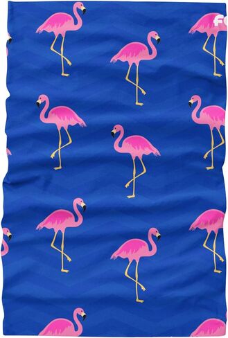 FOCO unisex adult Printed Neck Mask Gaiter Multiuse Face Scarf, Flamingo, Large US in Saudi Arabia