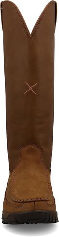 Twisted X Women's 16" Snake Boot, Lion Tan, 7.5 M in Saudi Arabia
