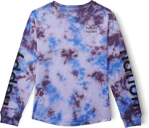 Girls Relaxed Cotton Long Sleeve T Shirt in Saudi Arabia