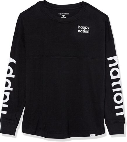 Girls Relaxed Cotton Long Sleeve T Shirt in Saudi Arabia